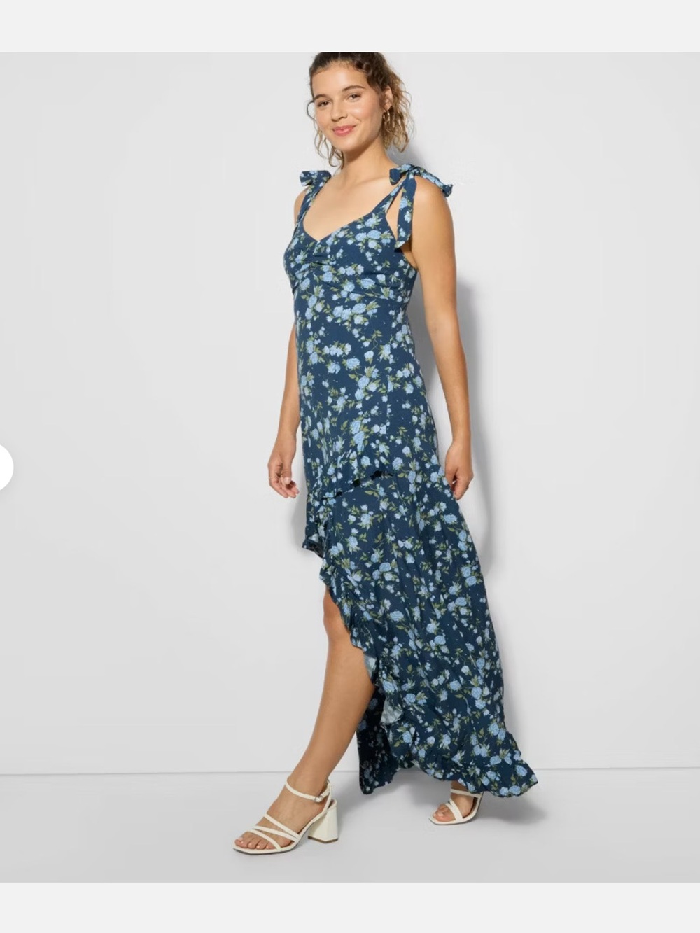 A New Day Cascade Maxi High Low Dress
